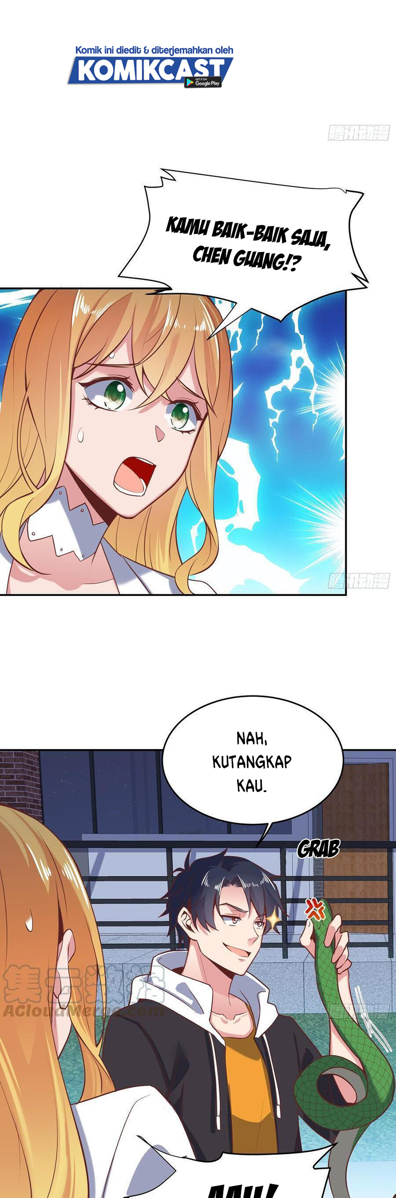 Carrying The Goddess Along Chapter 58 Gambar 7